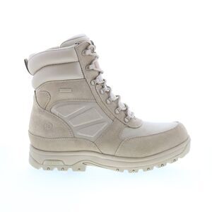 Dunham Mens 8000Works Waterproof 8" Ubal Beige Boots (NWT)